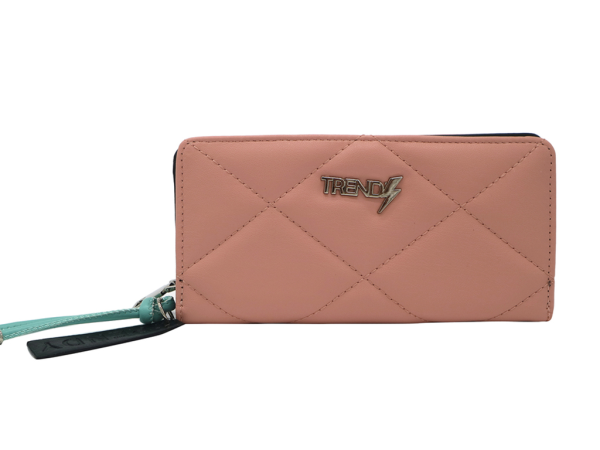 Producto - BILLETERA TRENDY ROSA PASTEL