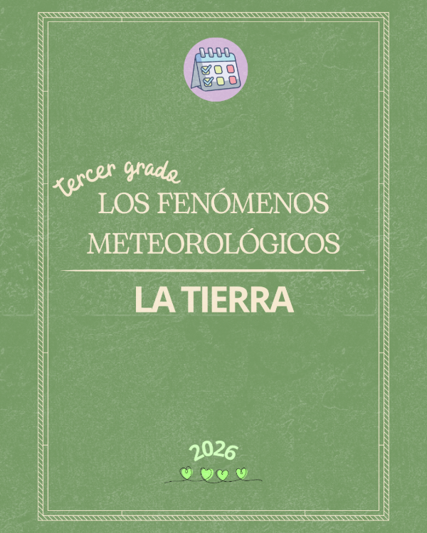 Producto - 3ero Los Fenómenos Meteorológicos