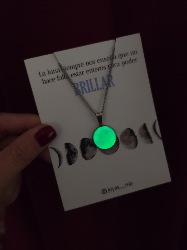 Producto - Collar cielo luminoso . Acero quirúrgico