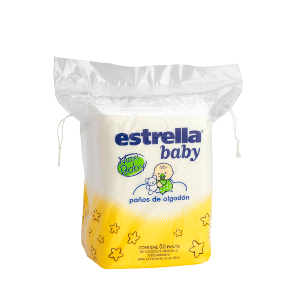 Producto - Estrella Paños de Algodón x50