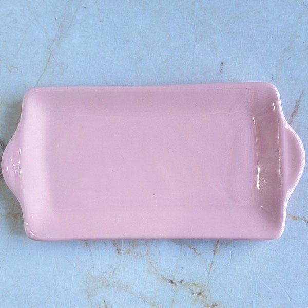 Producto - Bandeja Rectangular - Rosada