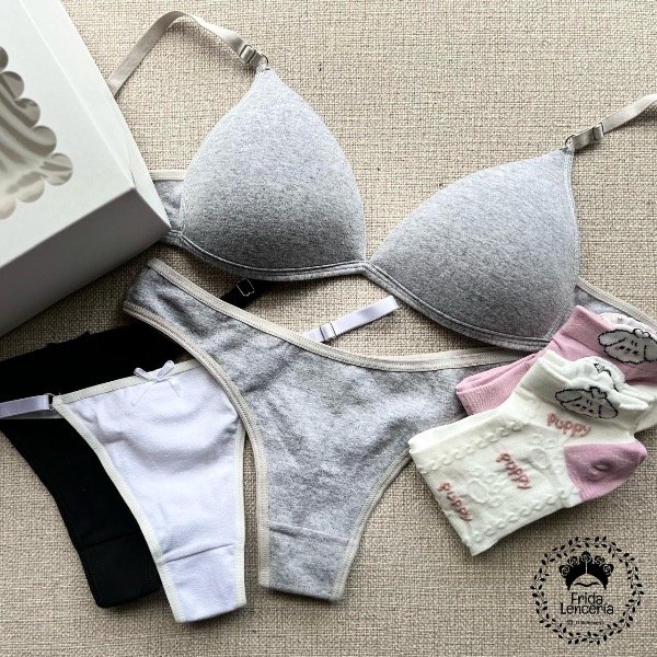 Producto - Box Fridita Triangulo Algodón