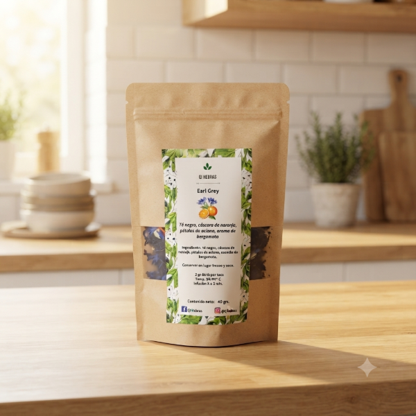 Producto - EARL GREY - Doy Pack por 40 gr.