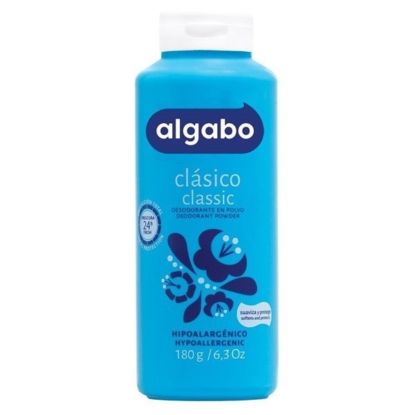 Producto - Deo polvo ALGABO CELESTE 180gr