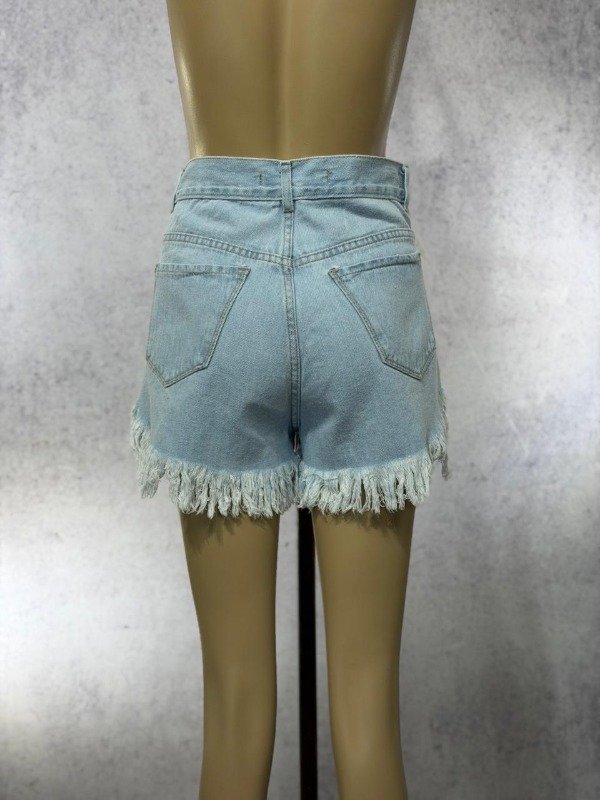 Producto - SHORT VERENA CELESTE RIGIDO STRASS - 5