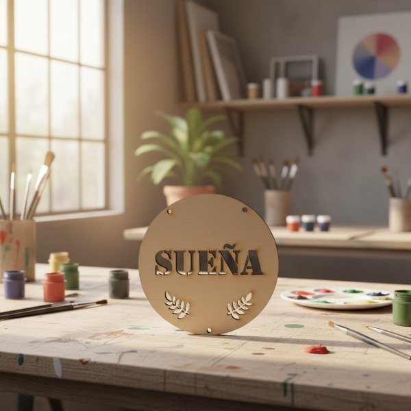 Producto - Circulo Sueña 10 cm c/perforaciones x 10 unidades