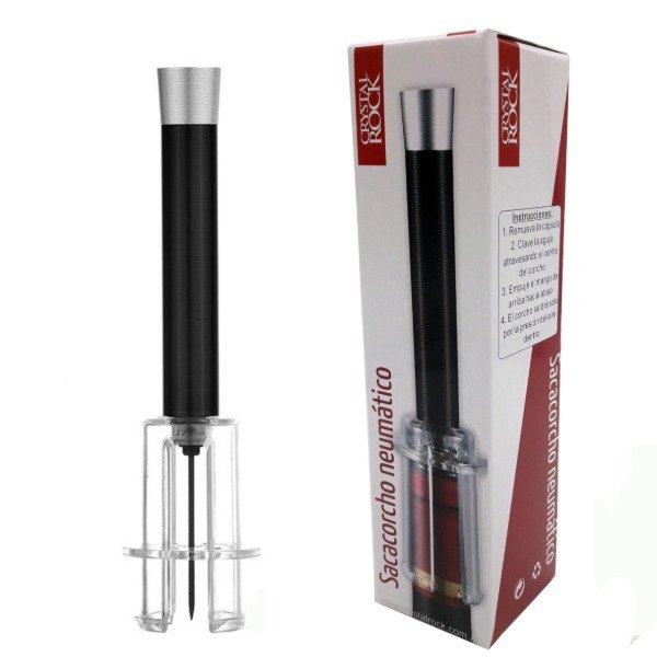 Producto - SACACORCHOS POR PRESION DE AIRE CRYSTAL ROCK