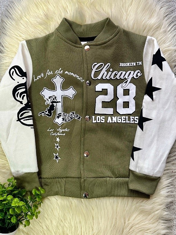 Producto - CAMPERA GRAFITTI VERDE