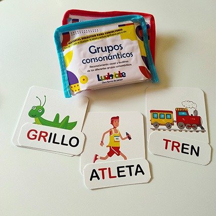 Producto - GRUPOS CONSONÁNTICOS (Material de consultorio)