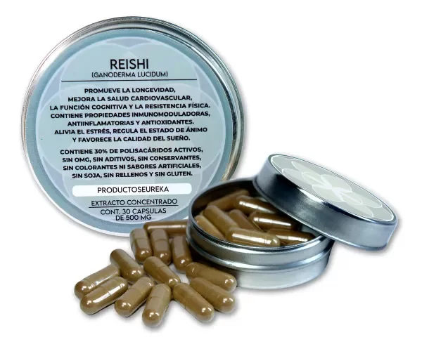 Producto - Reishi - Extracto Concentrado - x30 Cápsulas 500mg