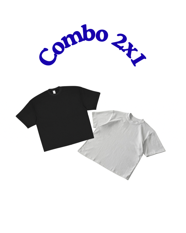 Producto - Combo 2x1 Remeras boxy