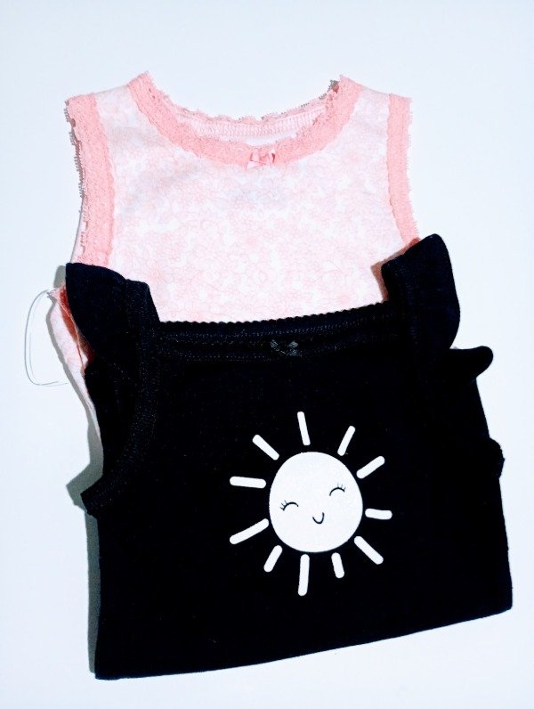 Producto - Set x2 Bodies Musculosas Beba Sol Blanco