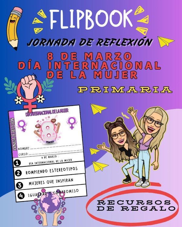 Producto - FLIPBOOK. JORNADA DE REFLEXIÓN. 8 DE MARZO
