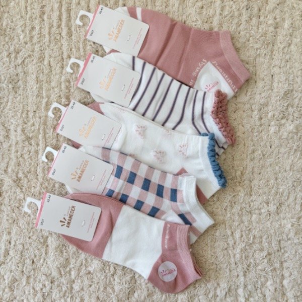 Producto - Soquetes amanecer rosas