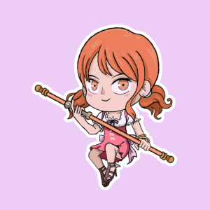 Producto - Stickers en vinilo - One Piece - Nami