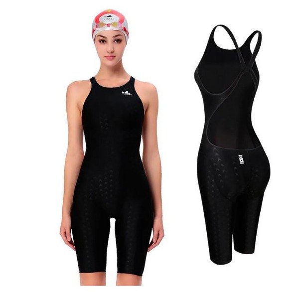 Producto - Traje De Baño Competicion Sharkskin Negro Niña/Mujer - 5
