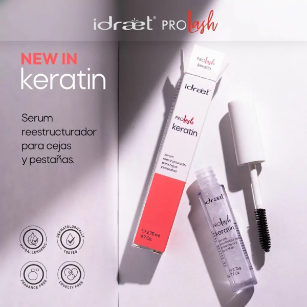 Producto - Idraet - Pro Lash Keratin Serum Reestructurador para Cejas y Pestanas (2.75ml)