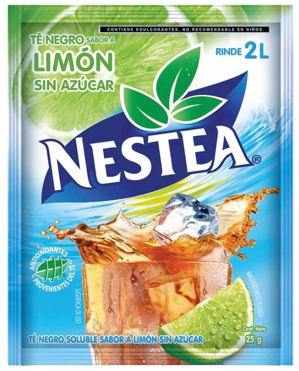 Producto - Negro Sabor Limón Soluble 25gr