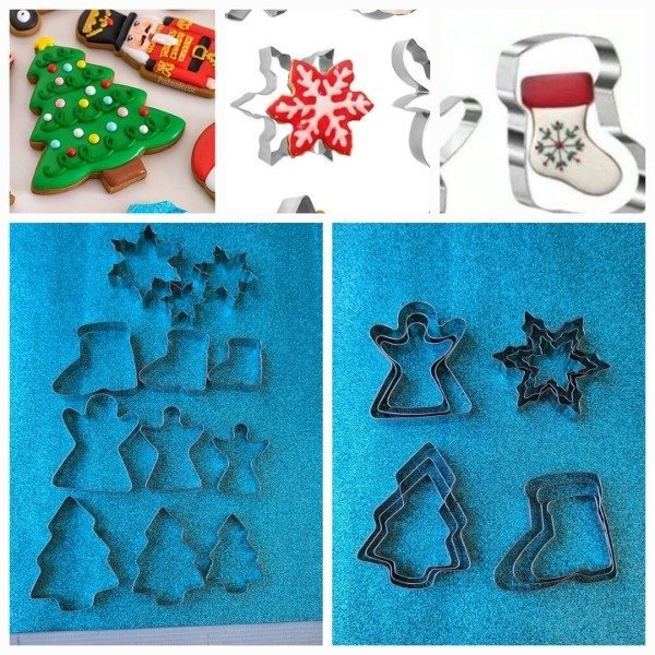 Producto - Set 12 cortantes metal navidadeños