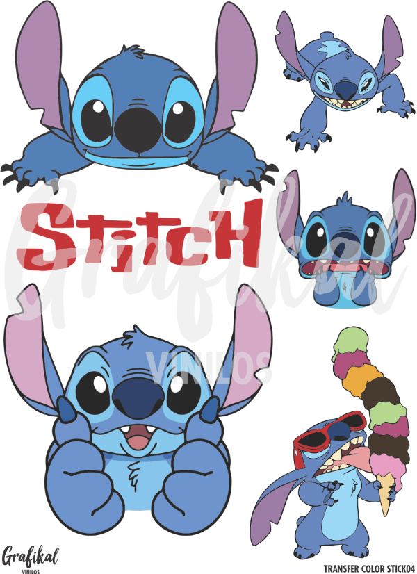 Producto - Transfer Color Stich 004