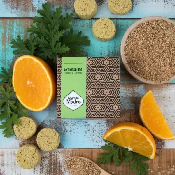 Producto - Bomba Carbón Antimosquito Citronela/Naranj. x 3 unid.