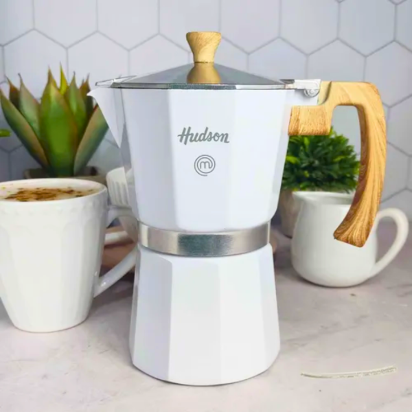 Producto - Cafetera Italiana Blanca