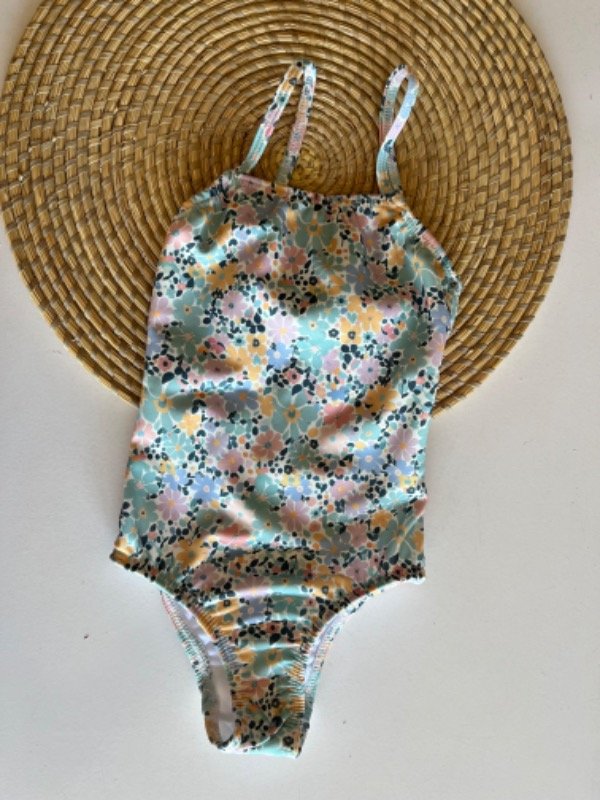 Producto - Malla entera estampa florcitas