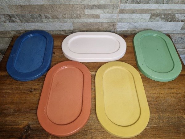 Producto - Bandeja  Chica Oval Lavanda