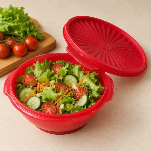 Producto - Bowl Hermético Tupperware Sensación 1,2 Litros Rojo