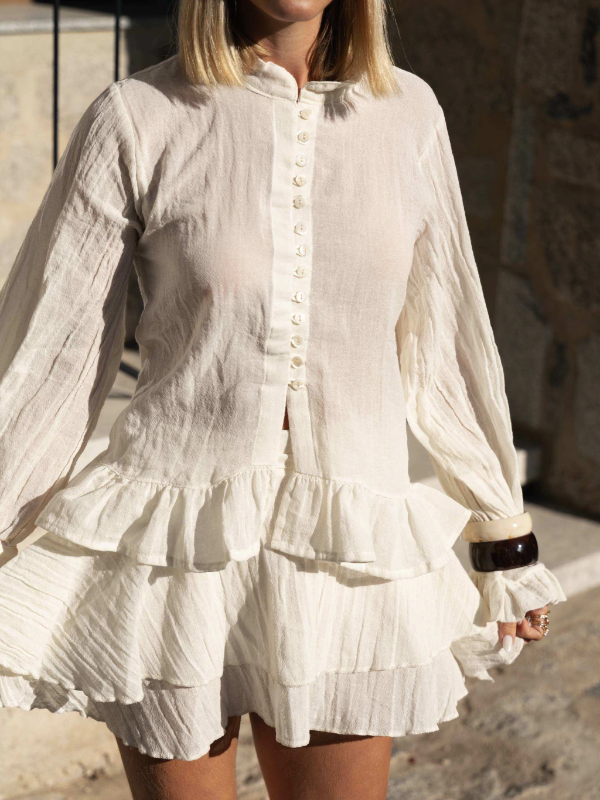 Producto - FALDA LOTTIE OFF WHITE - 1