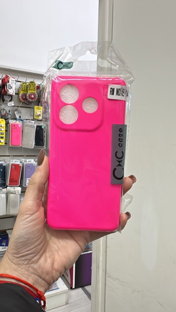Producto - Funda Para Redmi Note 14 De Silicona Calidad Premium Con Felpa Por Dentro