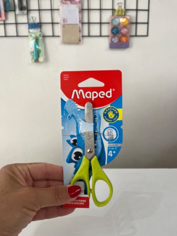 Producto - Tijera Escolar para Zurdos 13 cm Maped