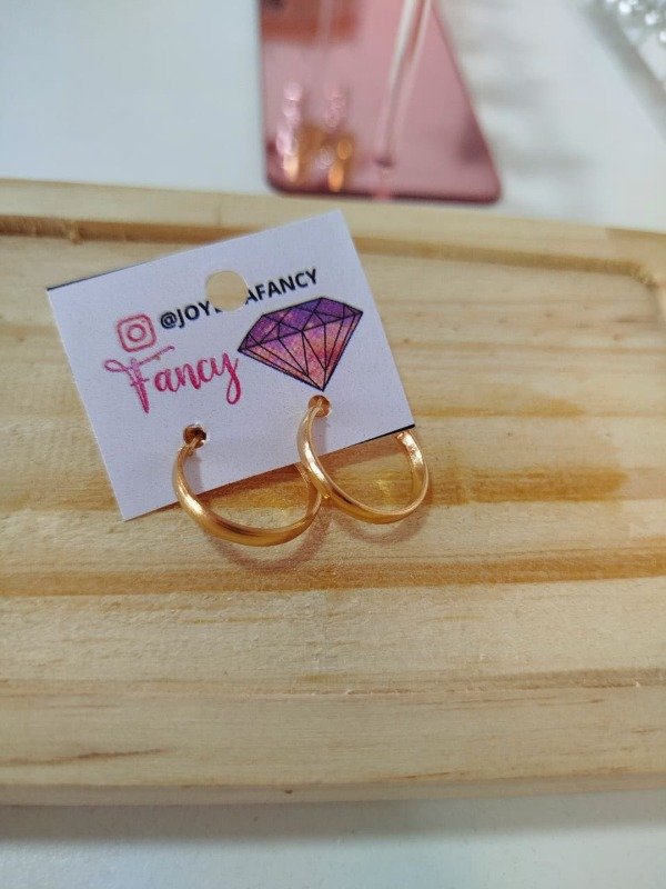 Producto - Argollitas dorado