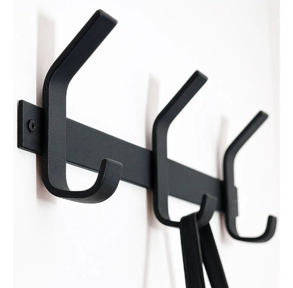 Producto - Perchero Pared Industrial X 3 Ganchos