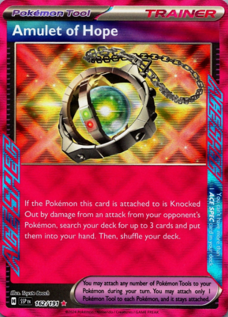 Producto - Amulet of Hope - 162/191 - Surging Sparks - Holo