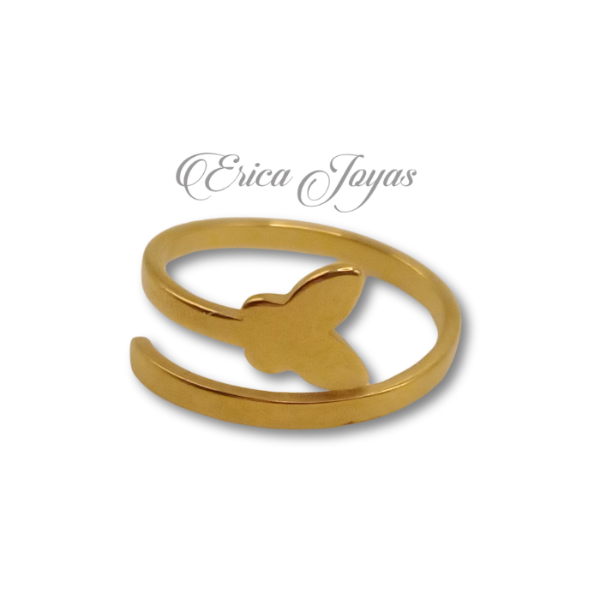 Producto - Anillo regulable Mariposa (ADAN0019)