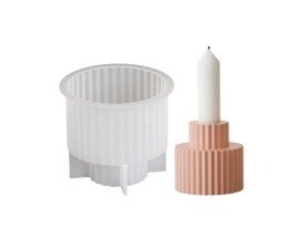 Producto - Molde porta vela rayado 4032-3300