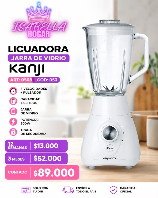 Producto - LICUADORA 2 EN 1 KANJI - 0