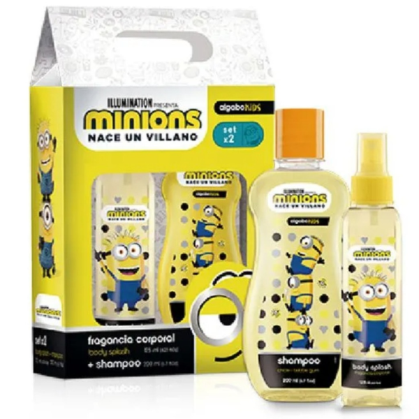 Producto - Set minions colonia + shampoo