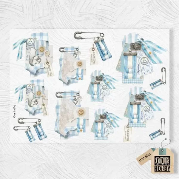 Producto - Lámina DTF TEXTIL Colección Orgullo Argentino OH - 338