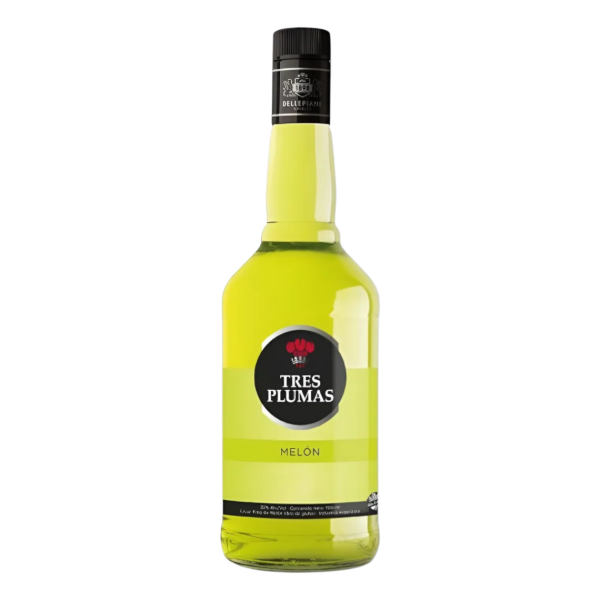 Producto - MELON LICOR TRES PLUMAS 6u x 700cc