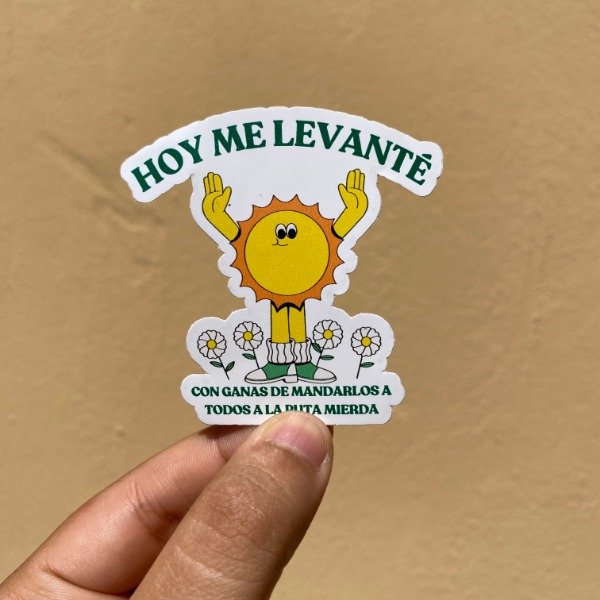 Producto - Me levanté