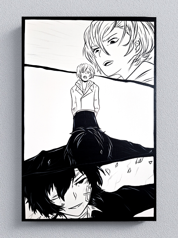 Producto - Cuadro Chuuya y Dazai -Bungo stray dogs-