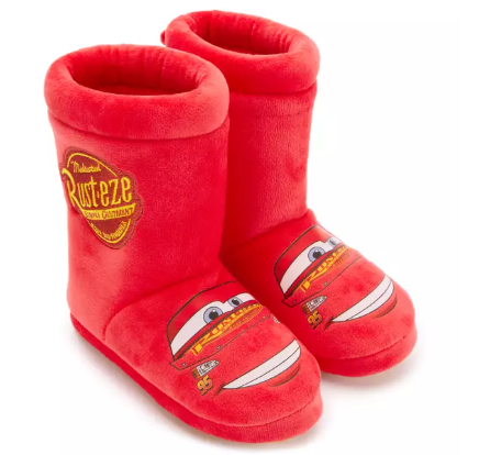Producto - Pantuflas de peluche de Rayo McQueen Cars