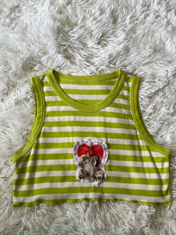Producto - top stripey Custom talle s