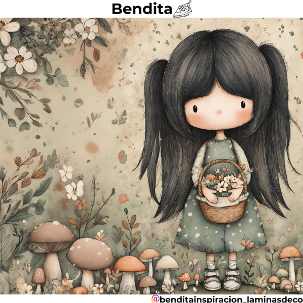 Producto - Bendita Plancha Nena morocha con hongos