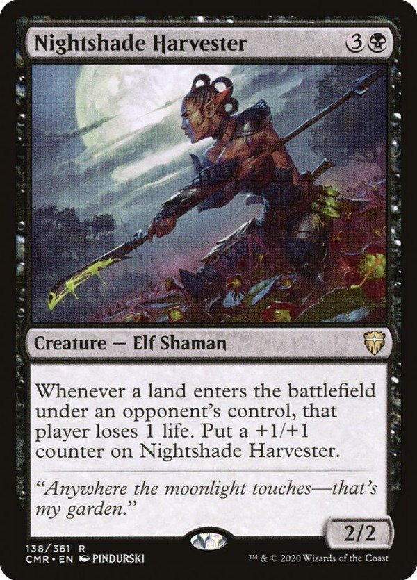 Producto - Nightshade Harvester #138  Commander Legends