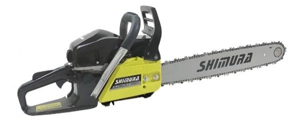 Producto - Motosierra Shimura SH58ST 58cc 2T Espada 20 pulgadas Verde Lima