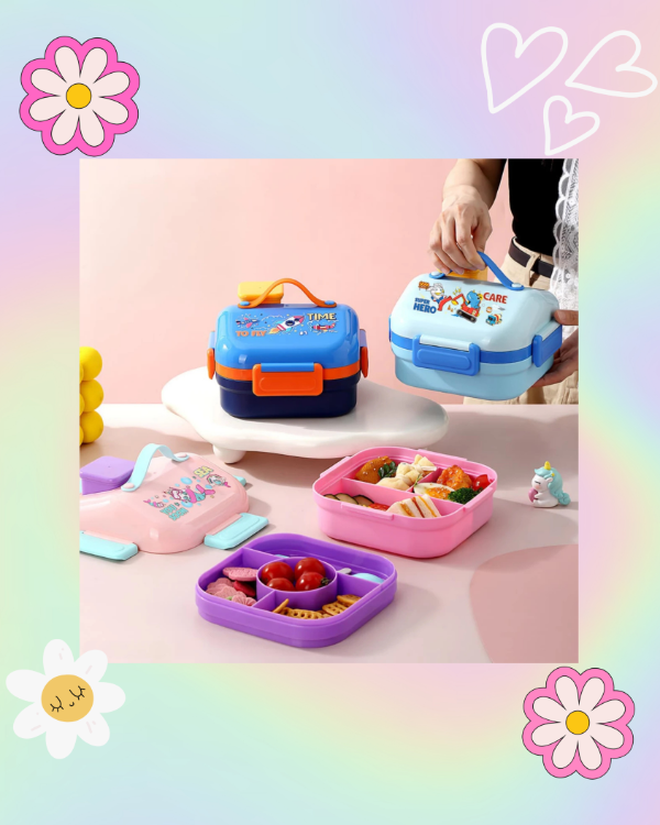 Producto - Lunchera Infantil Casita Doble Piso