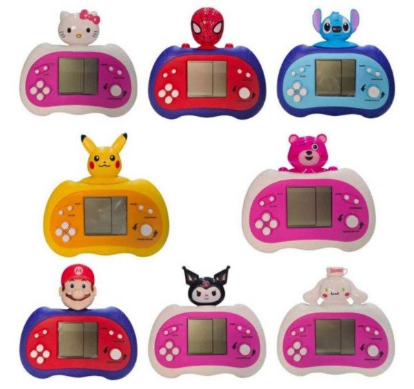 Producto - Consola Tetris con Personaje 9999 juegos en 1